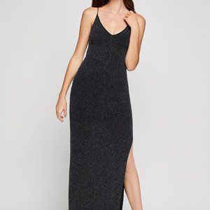 BCBG Metallic Knit Dress